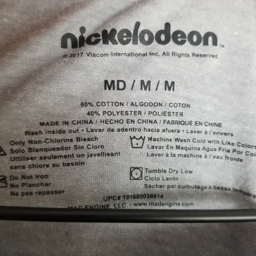 nickelodeon| NWT Graphic T-Shirt Size Medium Mens - Picture 3 of 5